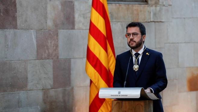 Pere Aragonés cuestión de confianza