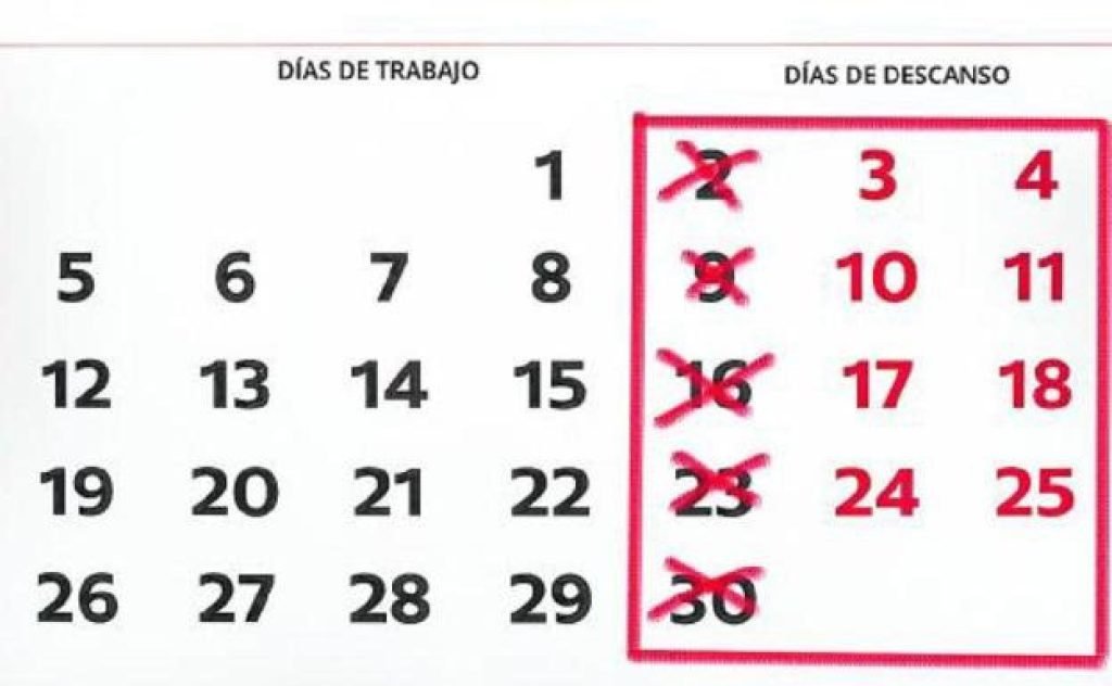 semana laboral de 4 días