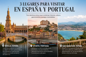 Tres destinos imprescindibles para descubrir entre España y Portugal